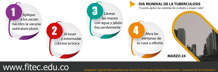 DIA MUNDIAL DE LA TUBERCULOSIS – MARZO 24 - Imagen 1