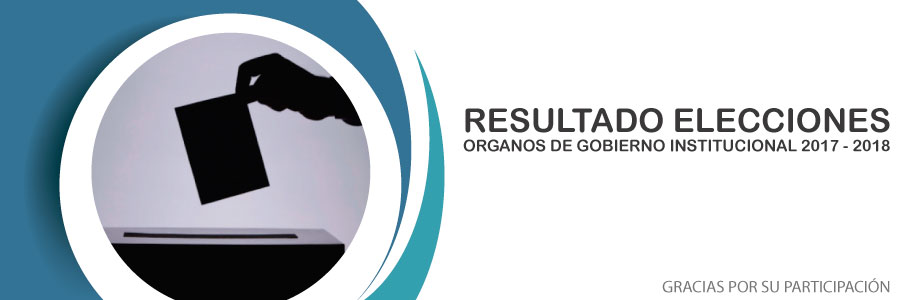 RESULTADO ELECCIONES ÓRGANOS DE GOBIERNO INSTITUCIONAL 2017 - 2018 - Imagen 1