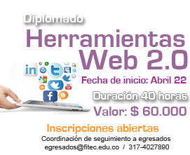 DIPLOMADO EN HERRAMIENTAS WEB 2.0 - Imagen 1